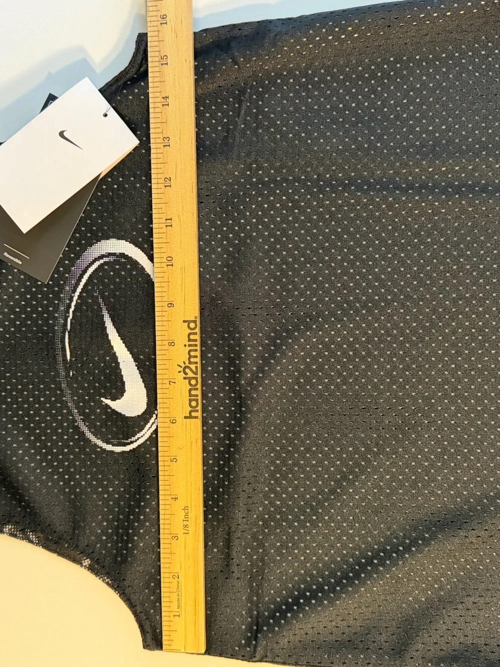 NWT Nike | Kids’ Culture Of Basketball Reversible Jersey Tank White Black Swoosh